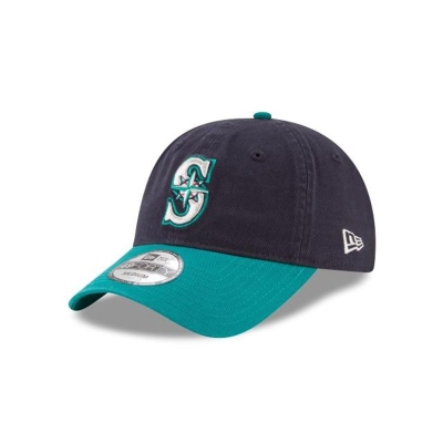 Seattle Mariners Gorra | New Era MLB Core Fit Alt 49forty Fitted Cap Mexico - Azules